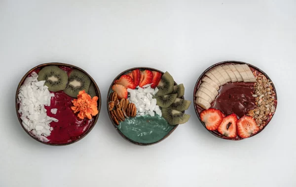 Gracias a la guía de alimentación saludable pude preparar una comida saludable con ingredientes frescos en la cocina